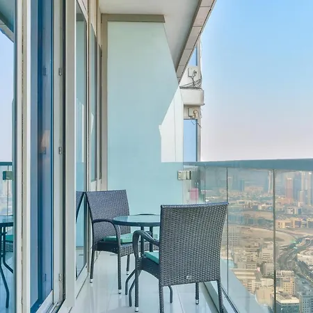 Scenic High Floor 1Br At Ocean Heights, Dubai Marina By Maxx Value Homes Екстер'єр фото